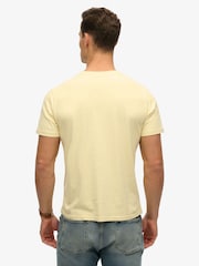 Superdry Yellow Lo-Fi Outdoor Mono Relaxed 100% Cotton T-Shirt - Image 2 of 4
