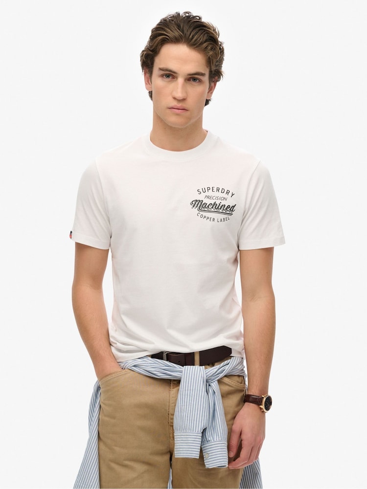 Superdry Copper Label Relaxed 100% Cotton T-Shirt - Bild 1 von 4
