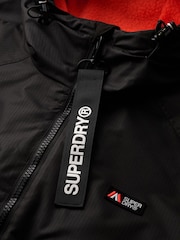Superdry Black Windbreaker Logo Changing Robe - Image 11 of 11