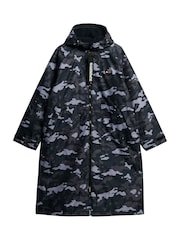 Blau - Superdry Windbreaker Logo Changing Robe - Bild 11 von 12