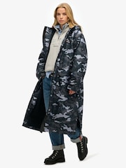 Blau - Superdry Windbreaker Logo Changing Robe - Bild 9 von 12