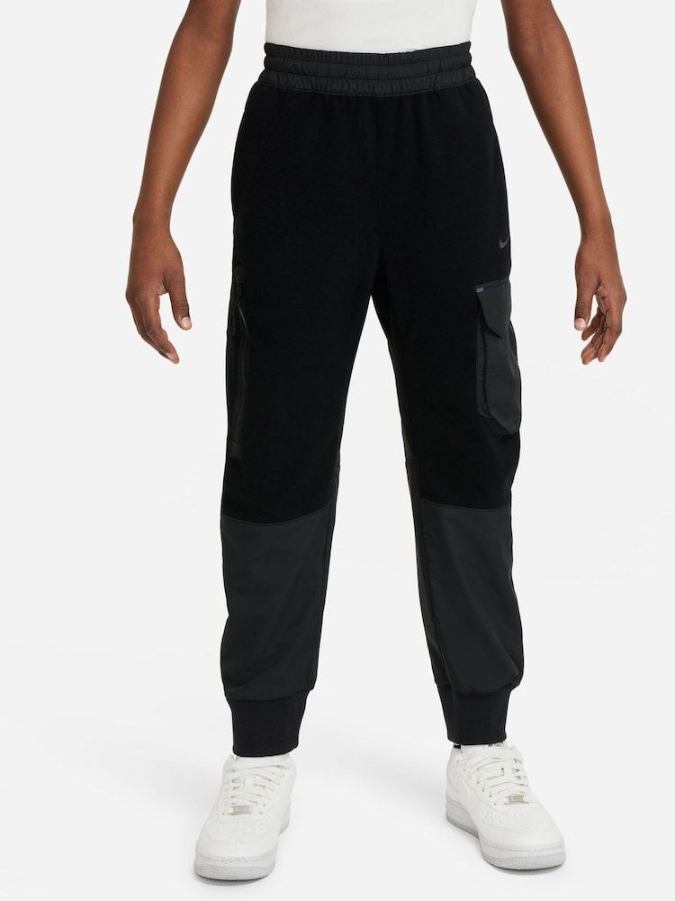 Nike Black Therma Fit Sportswear City Utility Easy On Winterized Joggers - Image 1 of 11 Nike Black Therma Fit Sportswear City Utility Easy On Winterized Joggers - Image 1 of 11