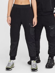Nike Black Therma Fit Sportswear City Utility Easy On Winterized Joggers - Image 3 of 11