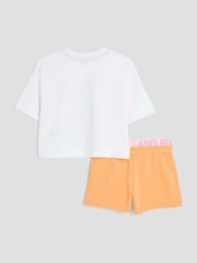 River Island Orange Girls 100% Cotton Runner Set - Image 3 of 4
