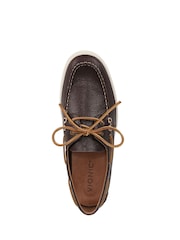 Vionic Regular Fit Natural Uptown Boat Shoes - Image 6 of 7