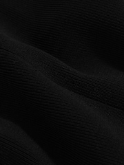 Reiss Black Maisie Low-Back Rib-Knit Vest - Image 7 of 7