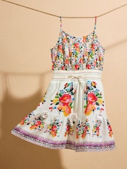 River Island Girls Del Maar Floral Dress - Imagen 1 de 4