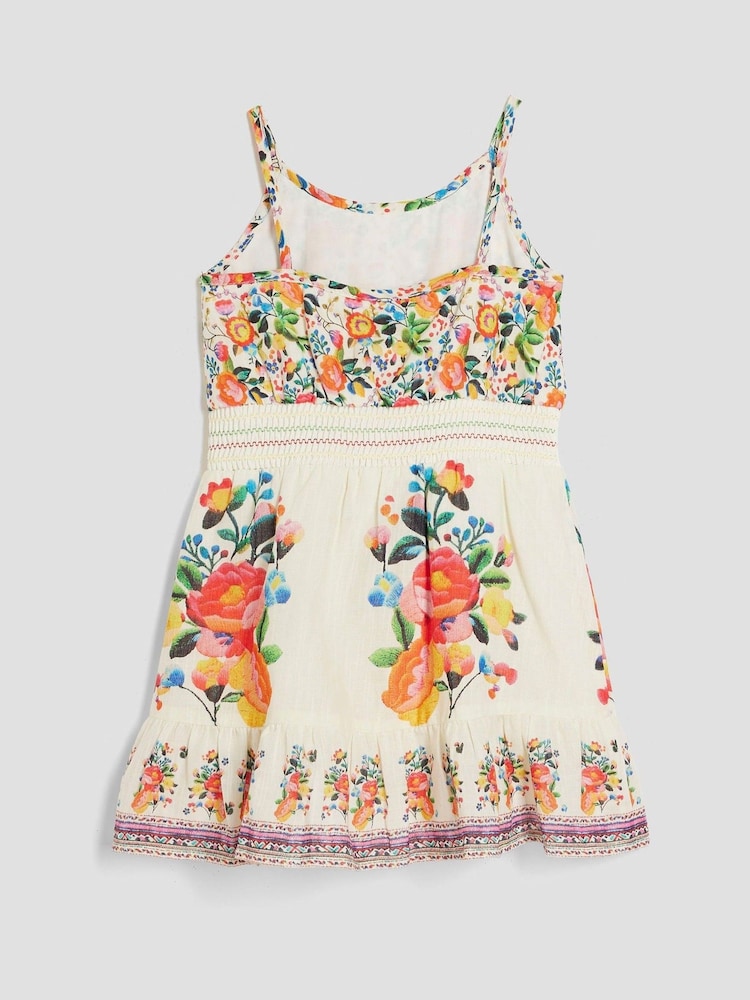 River Island Girls Del Maar Floral Dress - Imagen 2 de 4