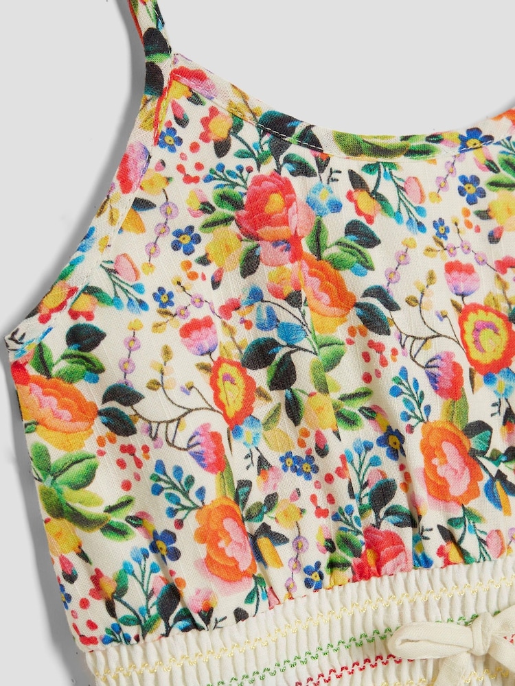 white del maar floral beach maxi dress Flower Summer Beach Dress I White Boho Dress I Love that Boho