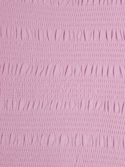 River Island Purple Girls Shirred Broderie Rara 100% Cotton Dress - Image 4 of 4