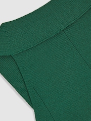 Reiss Green Maisie Low-Back Rib-Knit Vest - Image 6 of 6