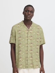Blend Green Crab Print Resort Short Sleeve Shirt - Image 1 of 5