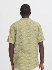 Blend Green Crab Print Resort Short Sleeve Shirt - Image 2 of 5
