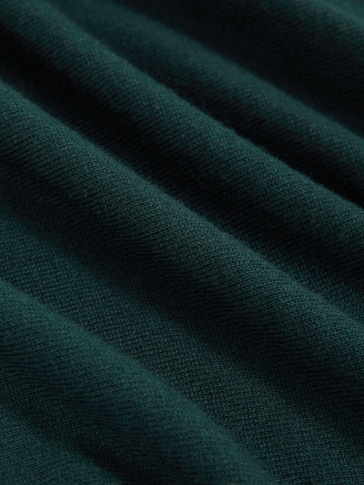 Reiss Green Hester Merino Wool Crew-Neck Jumper - Image 6 of 6