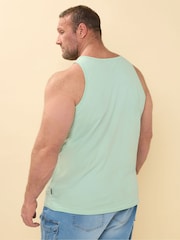 BadRhino Big & Tall Sunshine Palm Beach 100% Cotton Vest - Bild 3 von 6