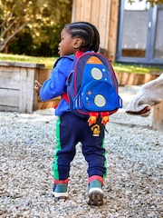 JoJo Maman Bébé Blue Sweatshirt and Joggers Set - Image 3 of 8