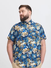 Blend Floral Print Short Sleeve Shirt - Image 1 of 5