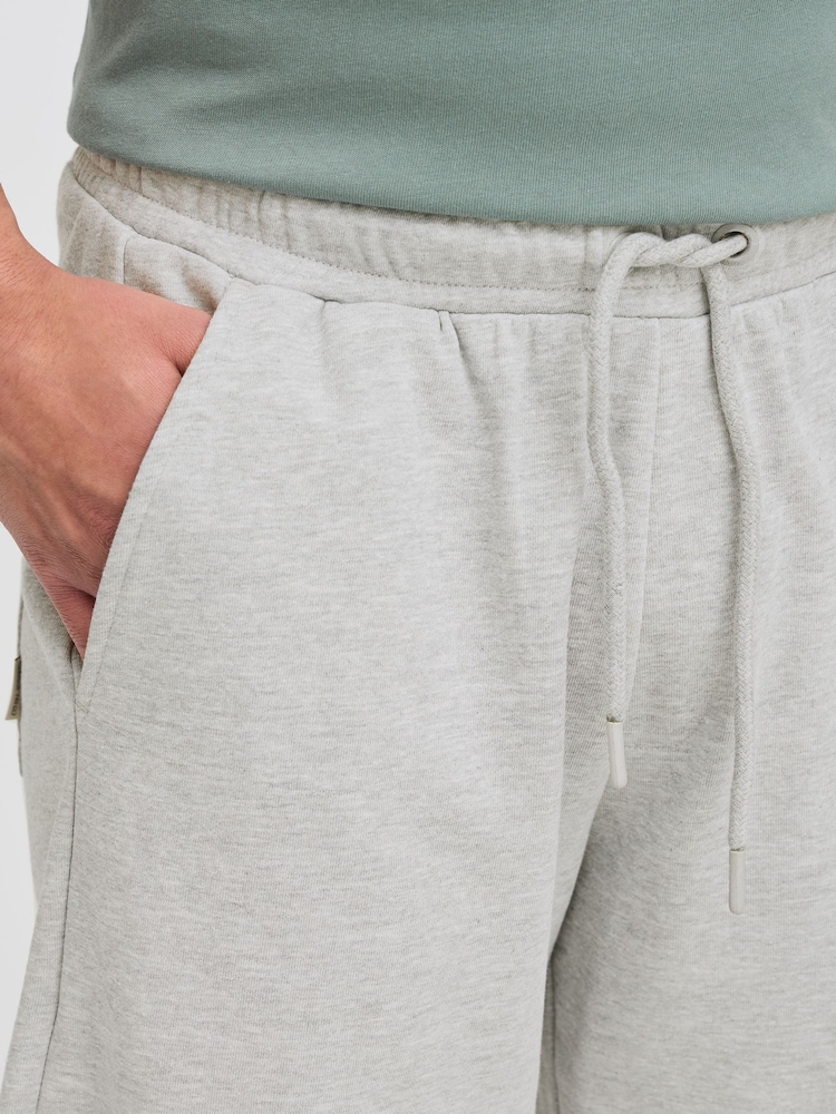 Blend Grey Aqua Lightweight Sweat Shorts - Image 3 of 5