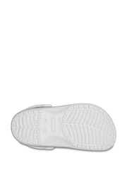 Crocs Silver Kids Classic Glitter Clogs - Image 4 of 4