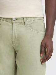 Blend Green Regular Fit Woven 100% Cotton Shorts - Image 3 of 5