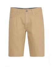 Blend Cream Regular Fit Woven 100% Cotton Shorts - Image 5 of 5