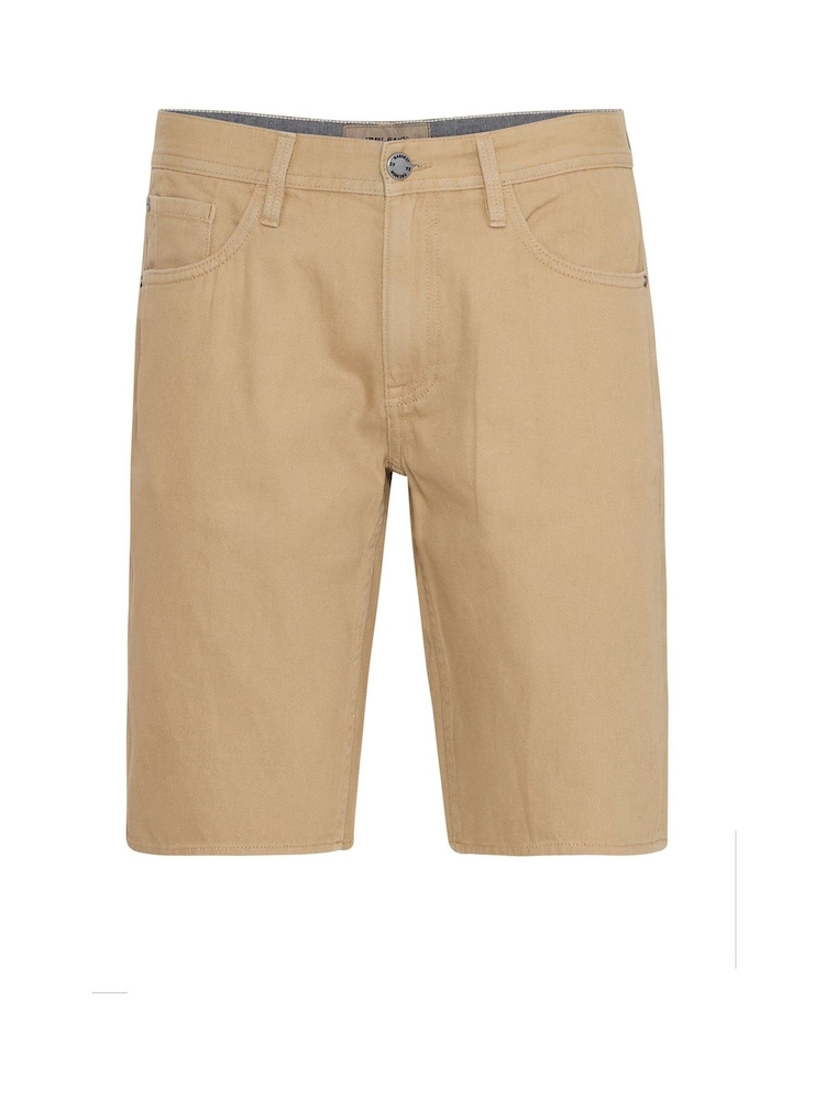 Blend Cream Regular Fit Woven 100% Cotton Shorts - Image 5 of 5