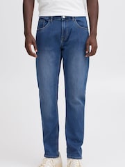 Blend Blue Tapered Fit Mid Stretch Jeans - Image 1 of 5