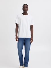 Blend Blue Tapered Fit Mid Stretch Jeans - Image 4 of 5