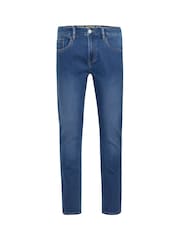 Blend Blue Tapered Fit Mid Stretch Jeans - Image 5 of 5