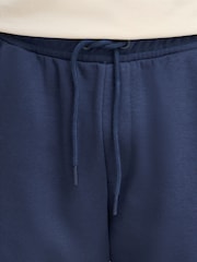 Blend Navy Aqua Lightweight Sweat Shorts - Image 3 of 5