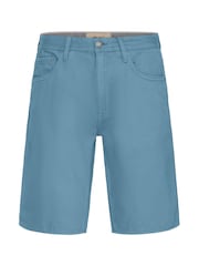 Blend Blue Regular Fit Woven 100% Cotton Shorts - Image 5 of 5