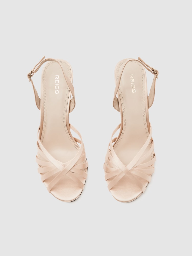 Reiss Neutral Larissa Shoes - Image 2 of 4