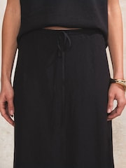 Ro&Zo Black Blend Bias Skirt - Image 4 of 4