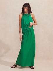 Ro&Zo Green Blend Bias Skirt - Image 5 of 5