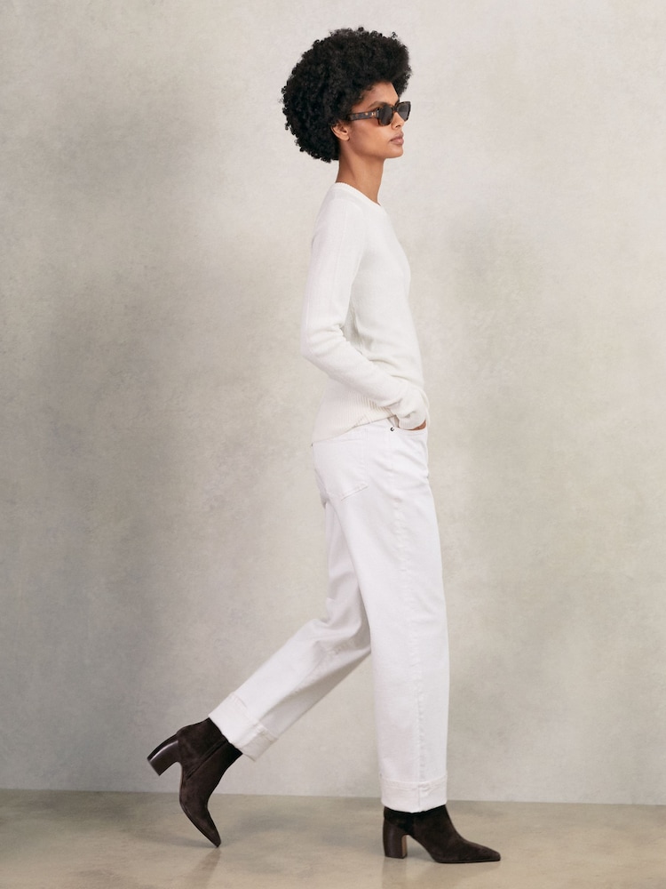 Reiss Chocolate Amy Boots - Image 2 of 6
