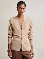 Neutro - Reiss Tyla Cardigan - Imagem 1 de 6