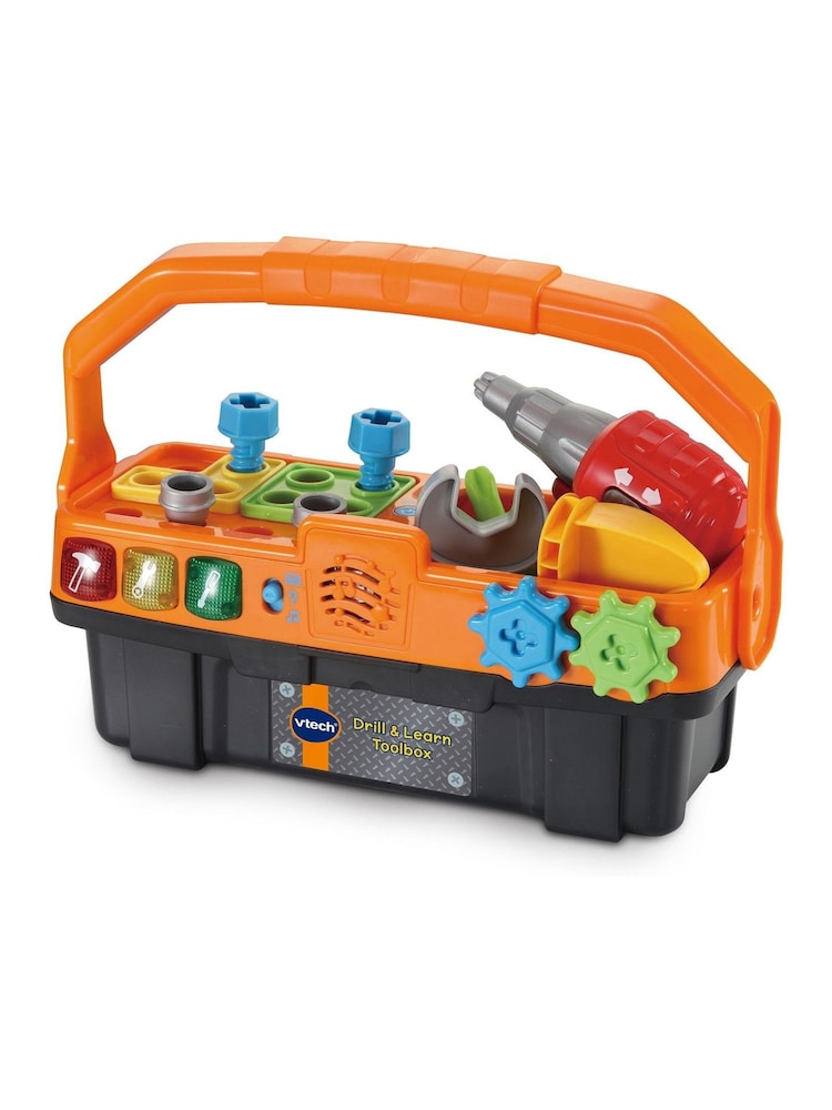 V-Tech Drill and Learn Toolbox - Image 1 of 3 V-Tech Drill and Learn Toolbox - Image 1 of 3