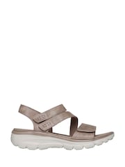 Skechers Brown Easy Going Sandals - Image 1 of 3