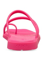 Crocs Pink Miami Toe Loop Sandals - Image 4 of 5