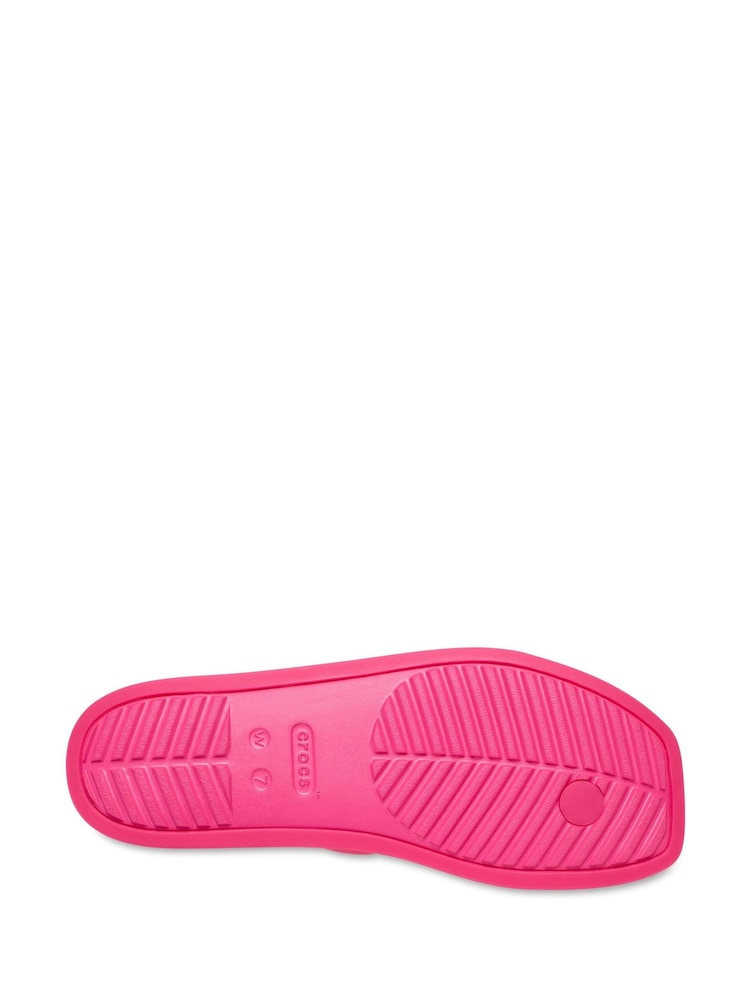 Crocs Pink Miami Toe Loop Sandals - Image 5 of 5