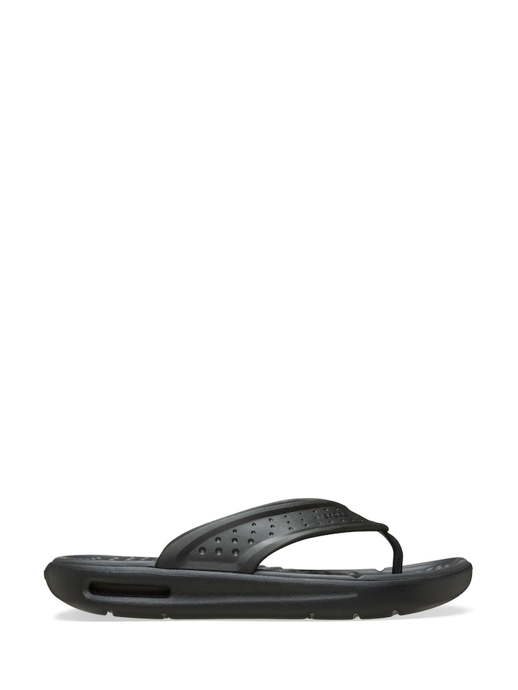 Crocs Black InMotion Flip Sandals - Image 1 of 5