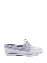 Sperry Authentic Original 2 Eye Boat White Shoes - Image 1 of 4