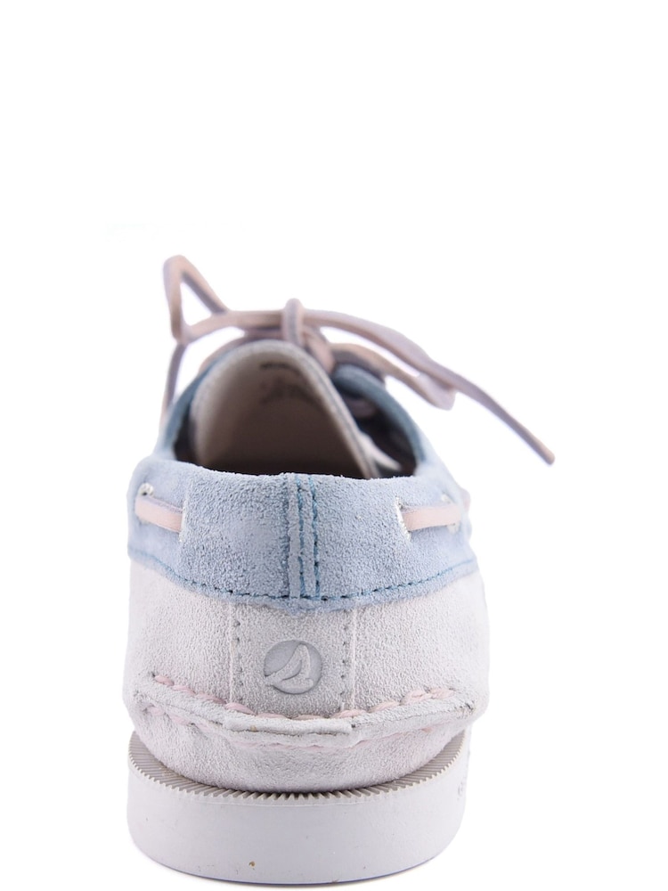 Sperry Authentic Original 2 Eye Boat White Shoes - Image 4 of 4
