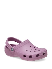 Crocs Purple Toddler Classic Clogs - Image 2 of 5
