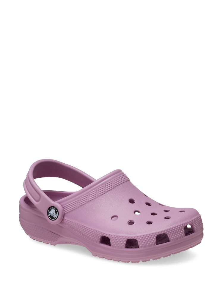 Crocs Purple Toddler Classic Clogs - Image 2 of 5