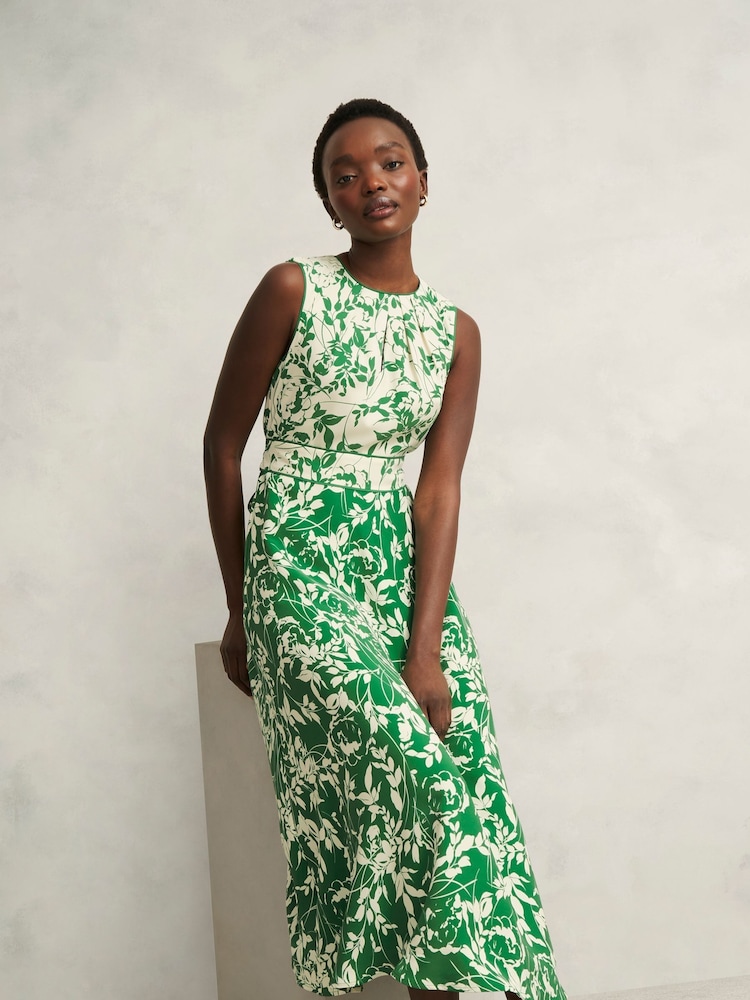 hobbs green floral dress Buy Hobbs Green Maddie Dress from Next USA