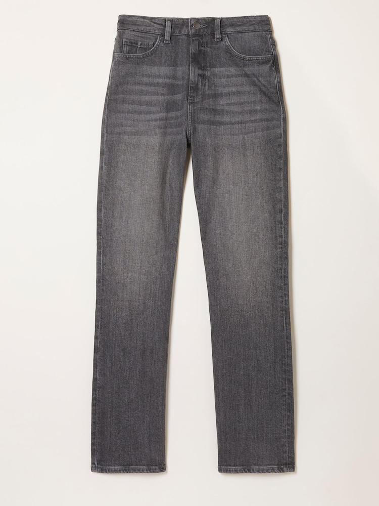 FatFace Carmel Grey Comfort Straight Jeans - Image 6 of 6 FatFace Carmel Grey Comfort Straight Jeans - Image 6 of 6