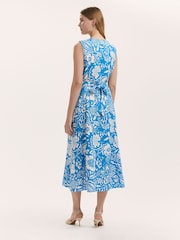 Finery Aimee Floral Print Sleeveless Midi Dress - Imagen 4 de 4