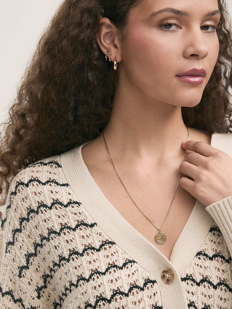 Finery Alena Striped Long Sleeve Cardigan - Imagen 4 de 4 Finery Alena Striped Long Sleeve Cardigan - Imagen 4 de 4