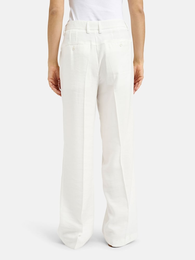 Smith & Soul Cream Straight Leg Trousers - Image 2 of 4